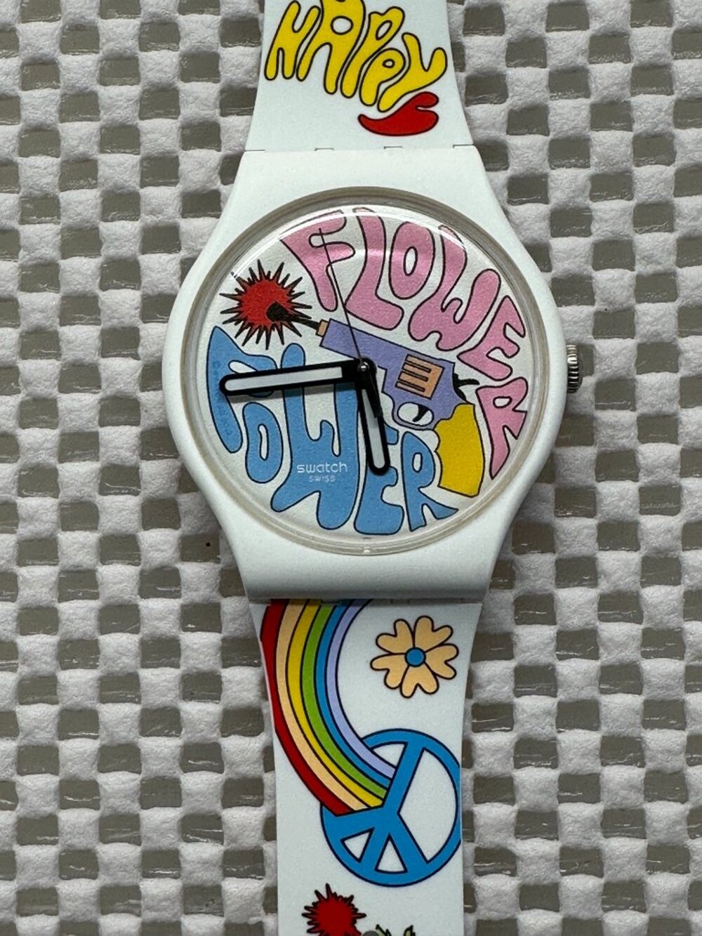 Swatch Watch Power of Peace SO32W107 Contemporary